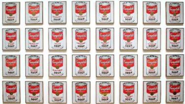 Campbell’s Soup Cans by Andy Warhol