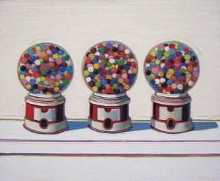 Three Machines by Wayne Thiebaud